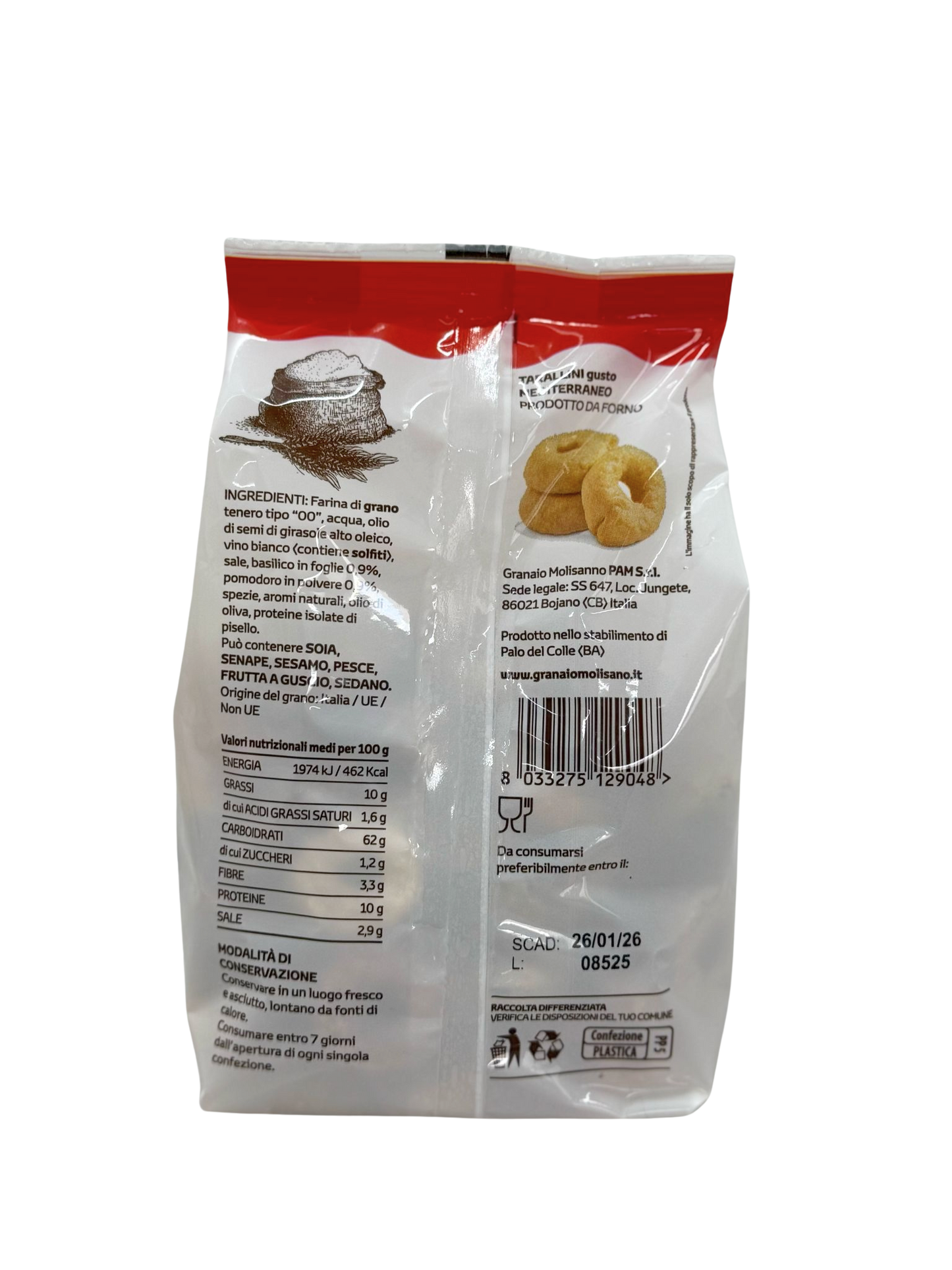 Taralli mit Mediterran Geschmack - 250 g