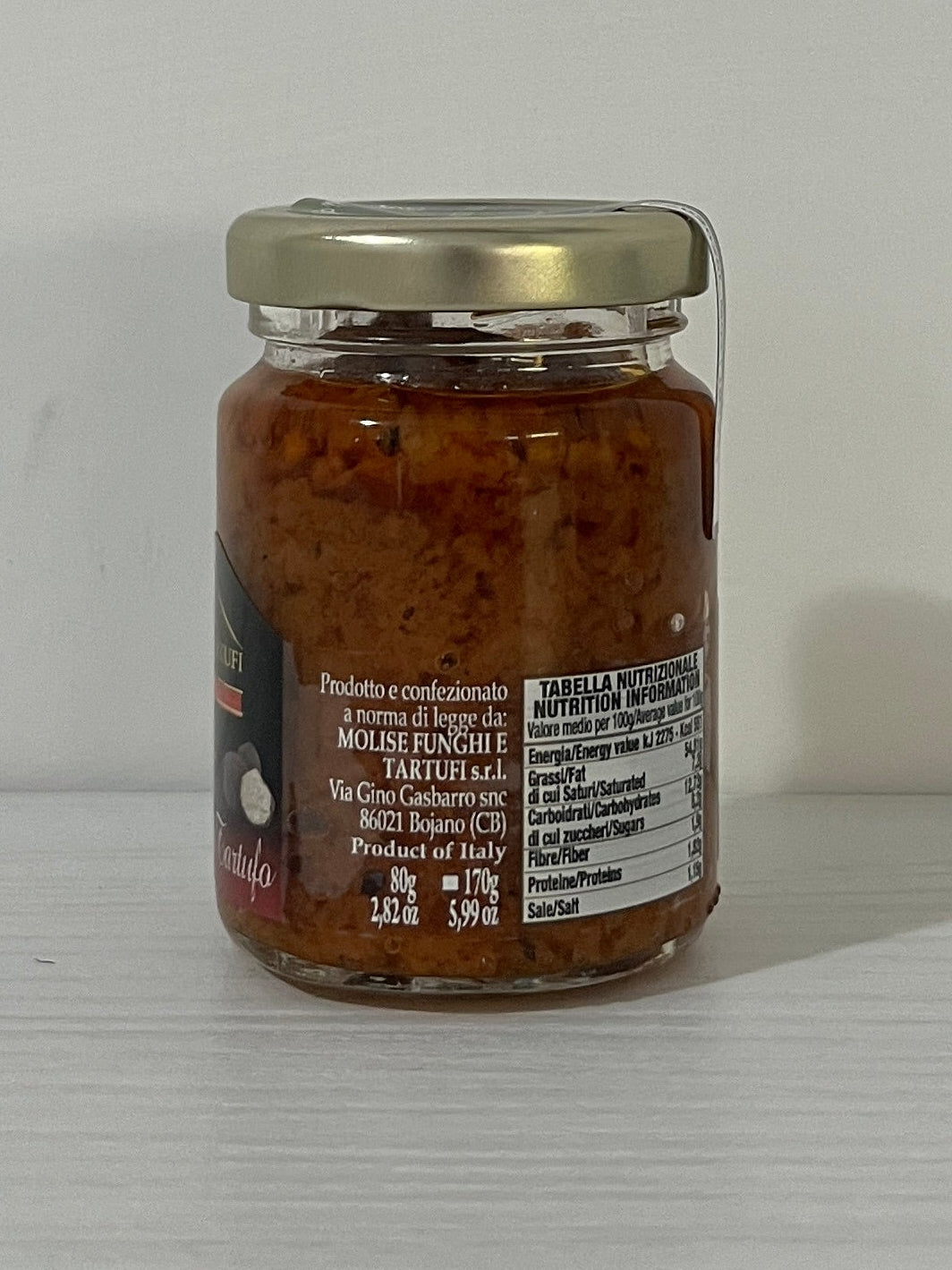 Vellutata von getrockneten Tomaten mit Trüffel - 170 g