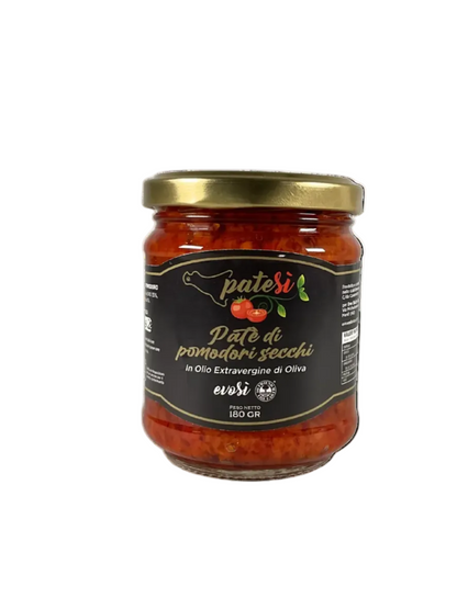 Patesì Aufstrich aus getrockneten Tomaten