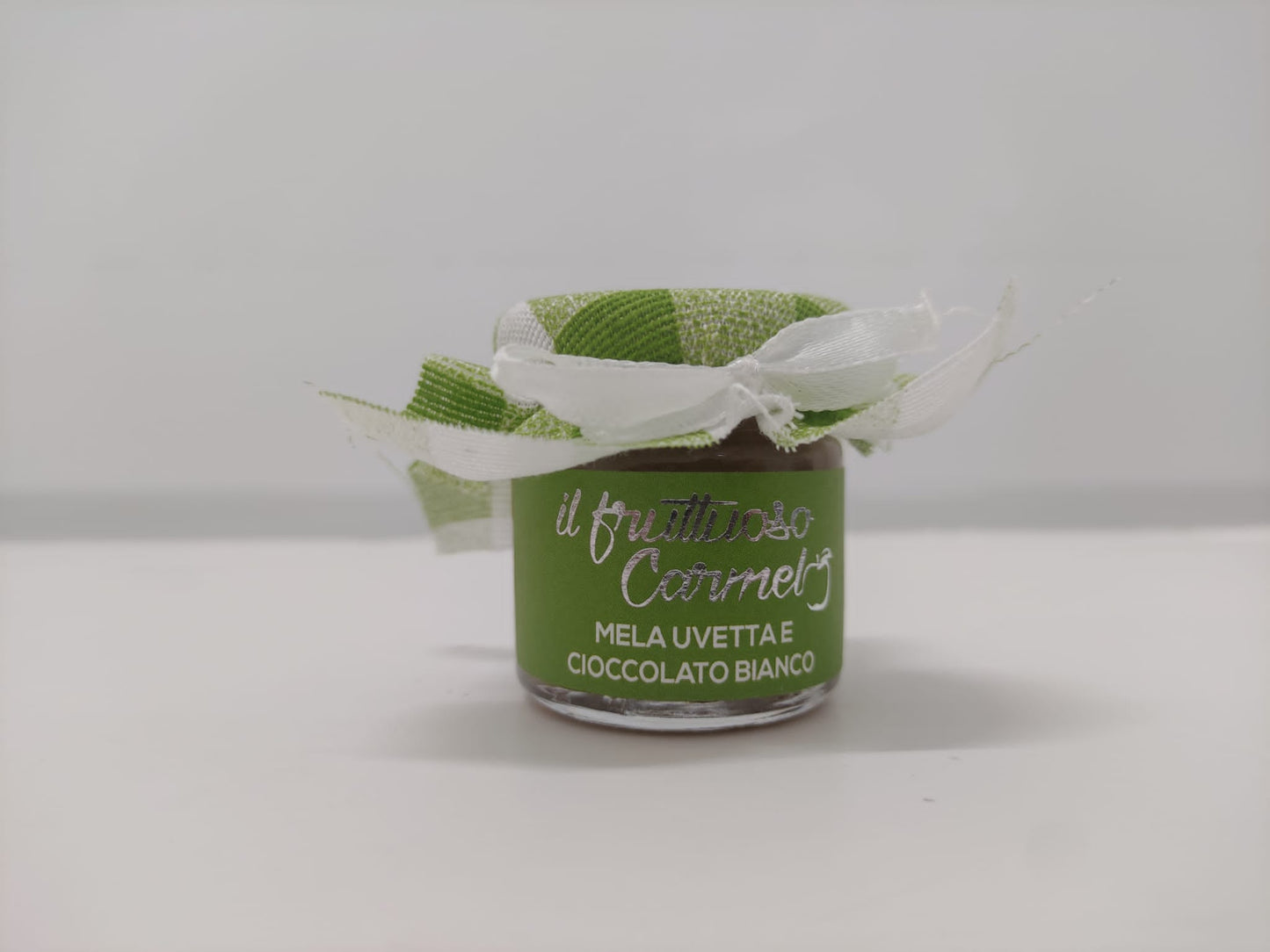 Mermelada de chocolate blanco, pasas y manzana 50 g