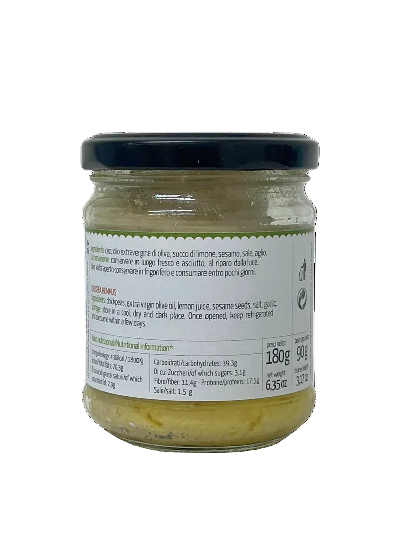 Hummus/kikkererwtenpasta - 180 g