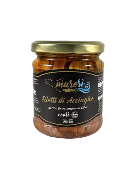 Maresì Anchovies mit Olivenöl