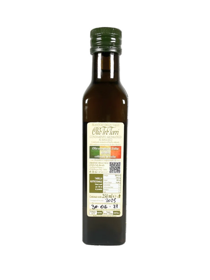 Extra Natives Olivenöl mit Basilikuminfusion - Tre Torri