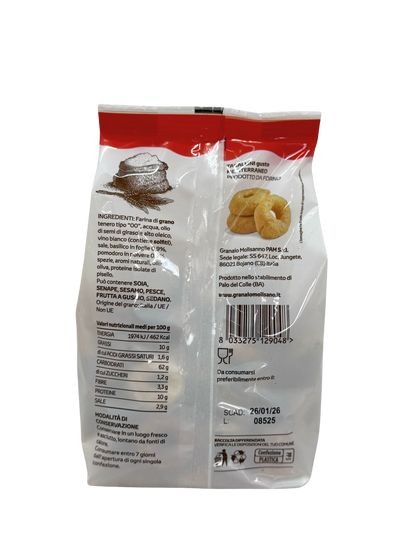 Taralli mit Mediterran Geschmack - 250 g