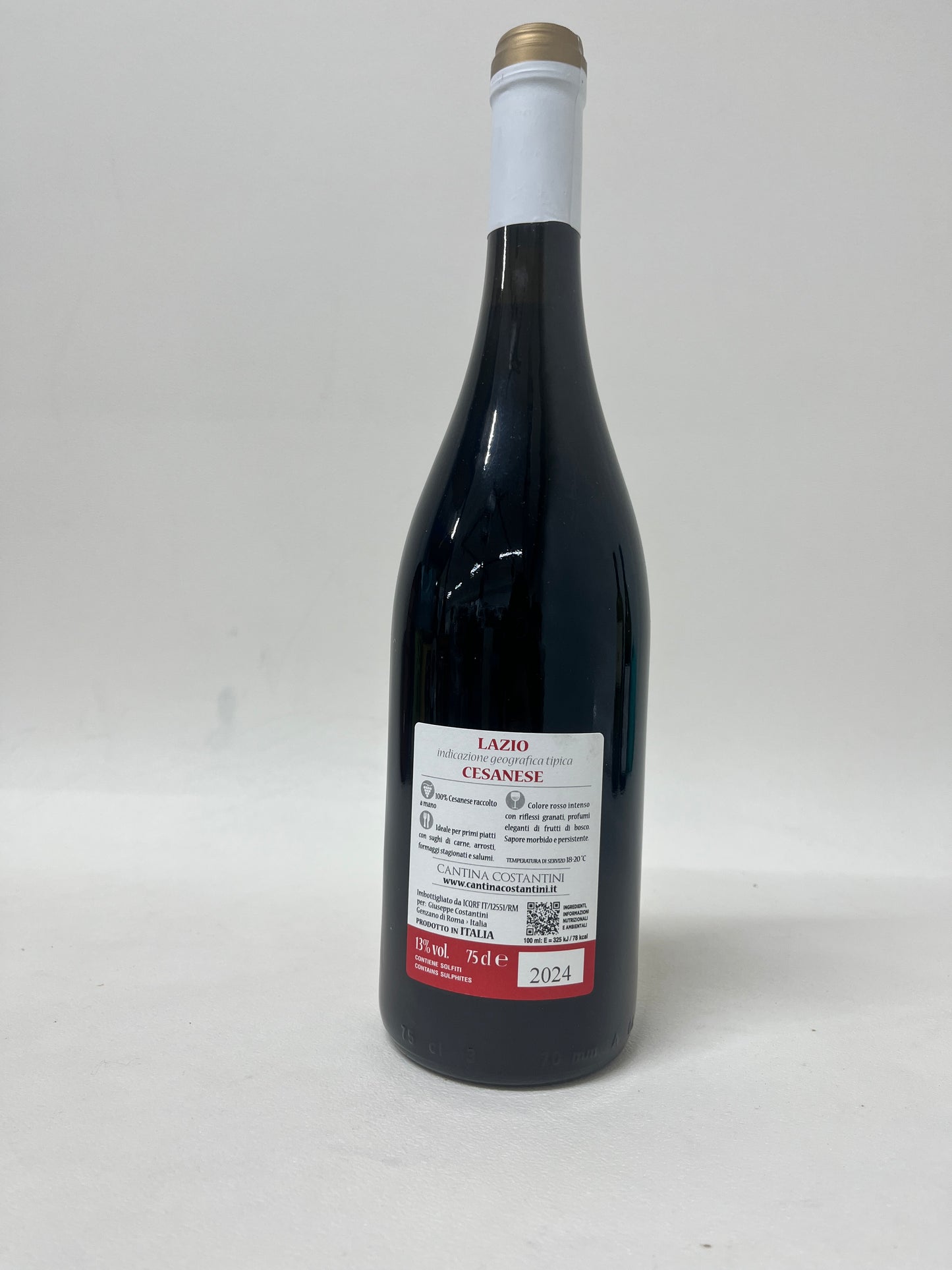 Rotwein Cesanese - 750 ml