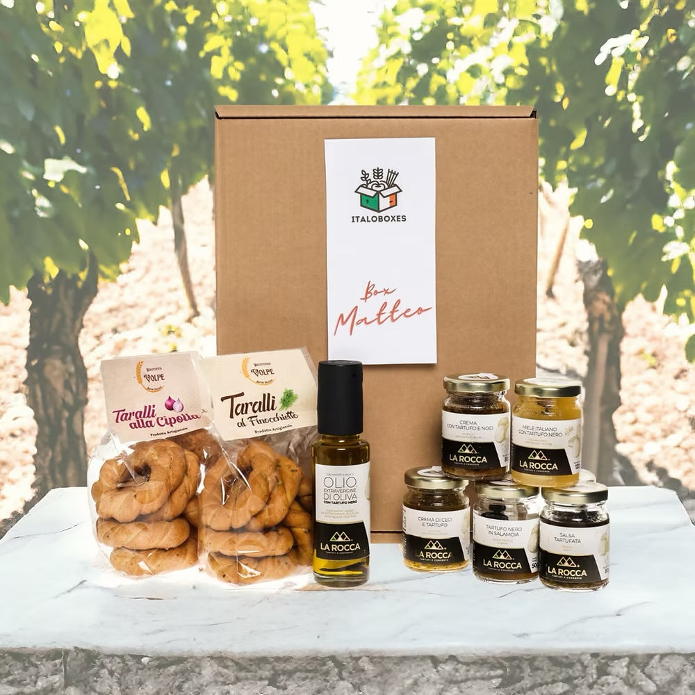 Geschenkbox "Matteo" – Trüffelgenuss für Feinschmecker