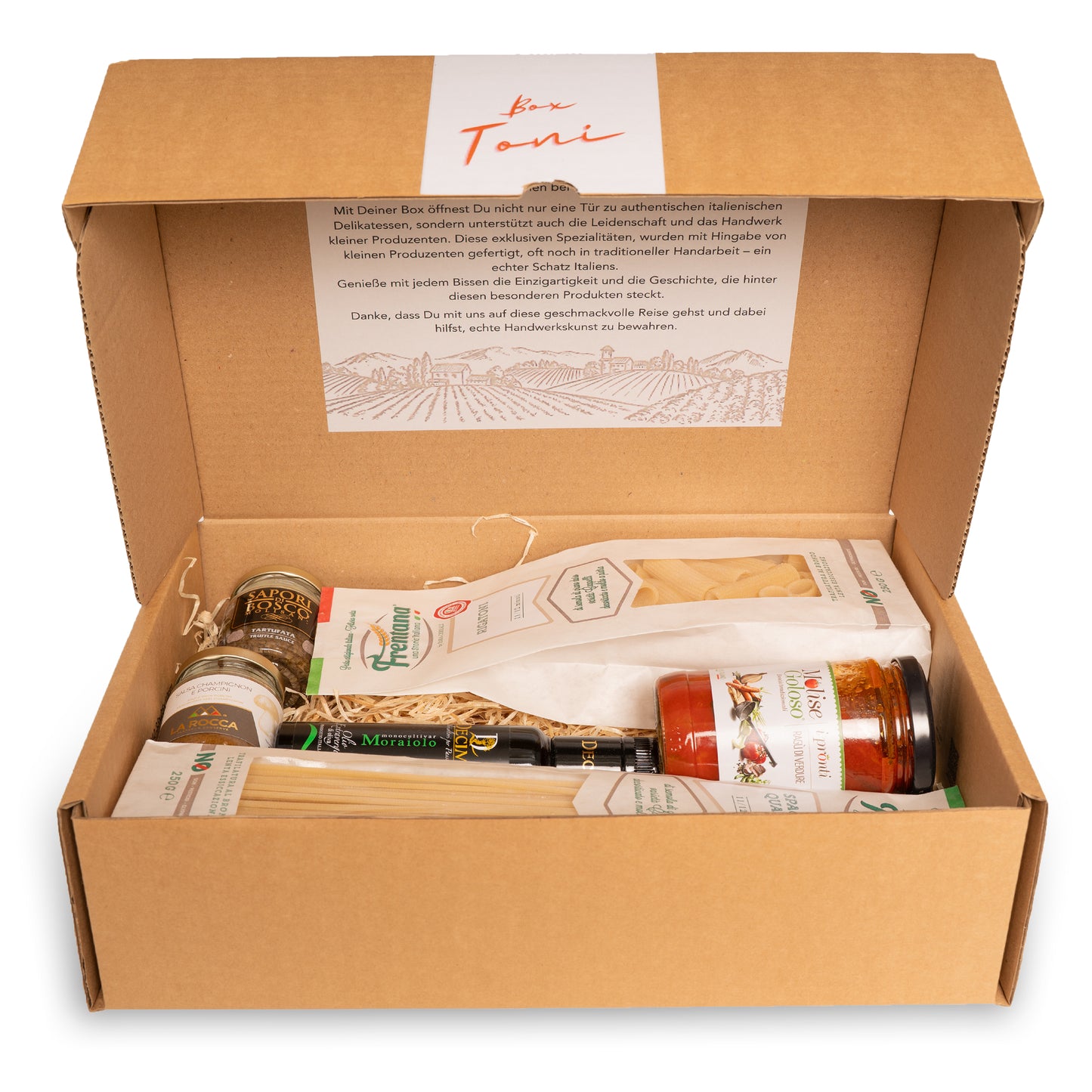 Geschenkbox "Toni" – Genuss für die ganze Familie