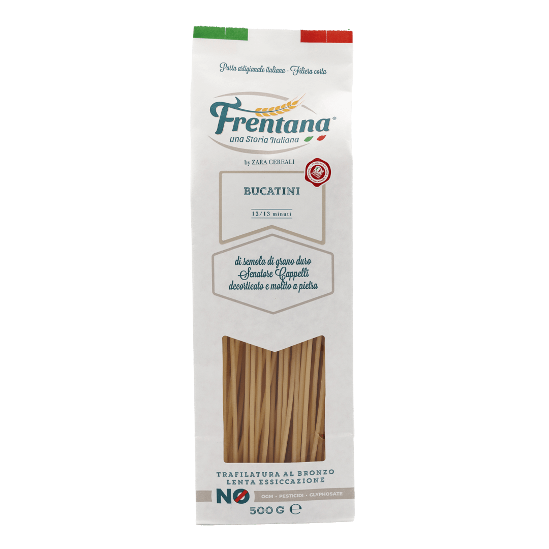 Bucatini de trigo duro Senatore Cappelli 250 g