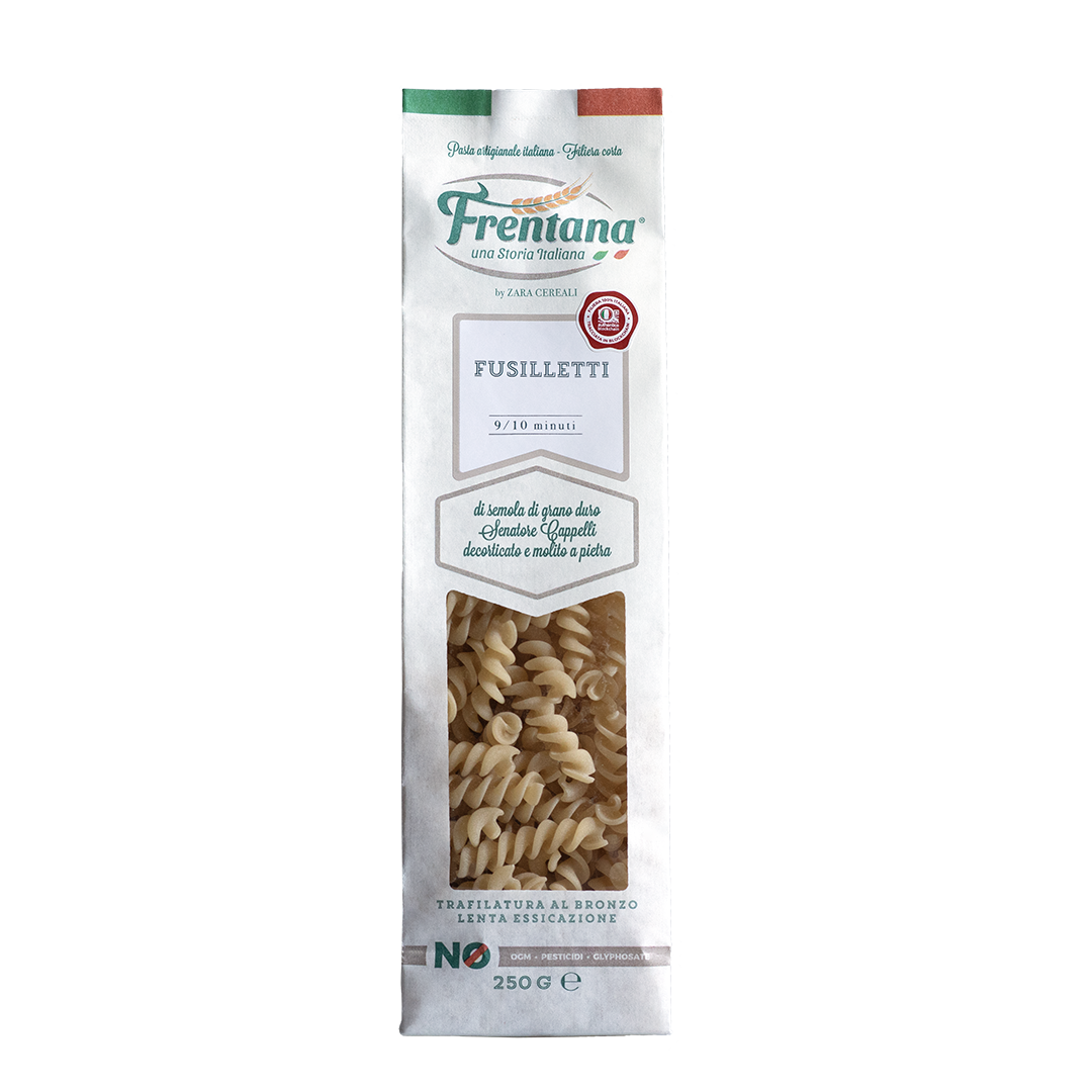 Fusilletti de trigo duro Senatore Cappelli 250 g