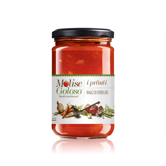Molise Goloso Ragù di Verdure – Italienisches Gemüse-Ragù im Glas, vegetarische Pastasauce aus frischen Zutaten