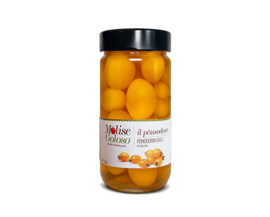 Gelbe Kirschtomaten natur von Molise Goloso im Glas